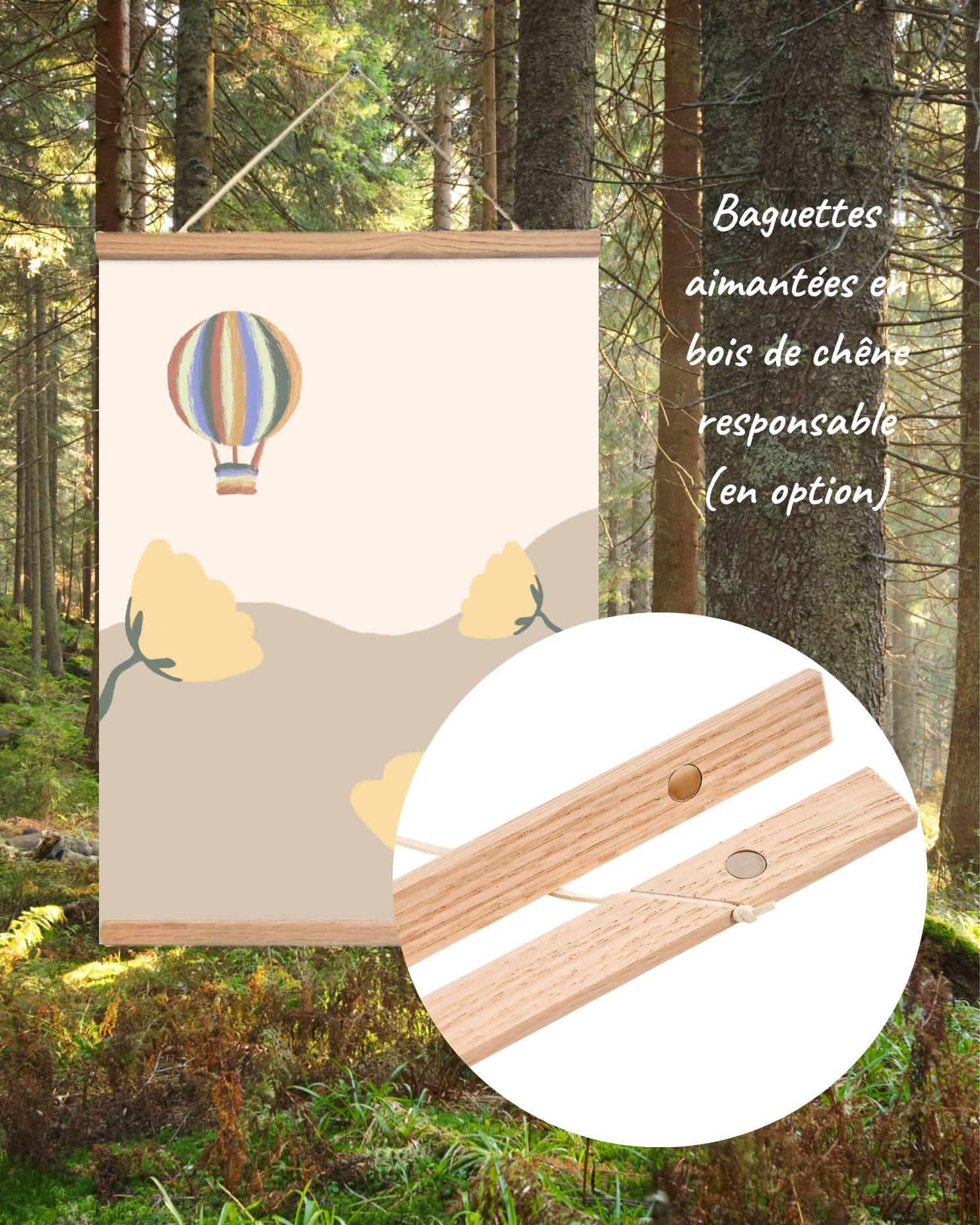 Affiche à remplir “Mes plus beaux premiers moments”, réversible et joyeusement illustrée par La Jovialerie