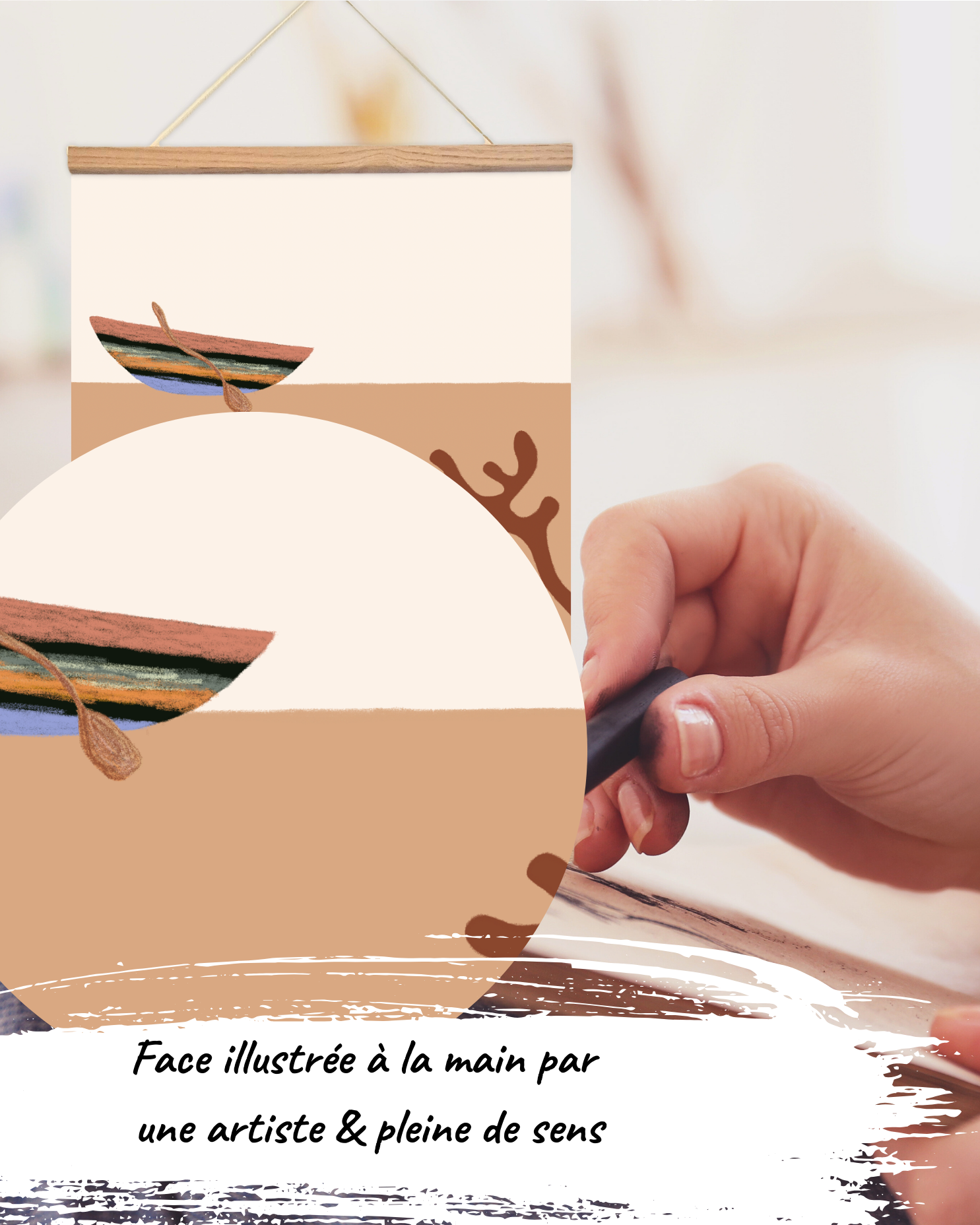 Affiche à remplir “Vos plus beaux moments en couple”, réversible et joyeusement illustrée par La Jovialerie