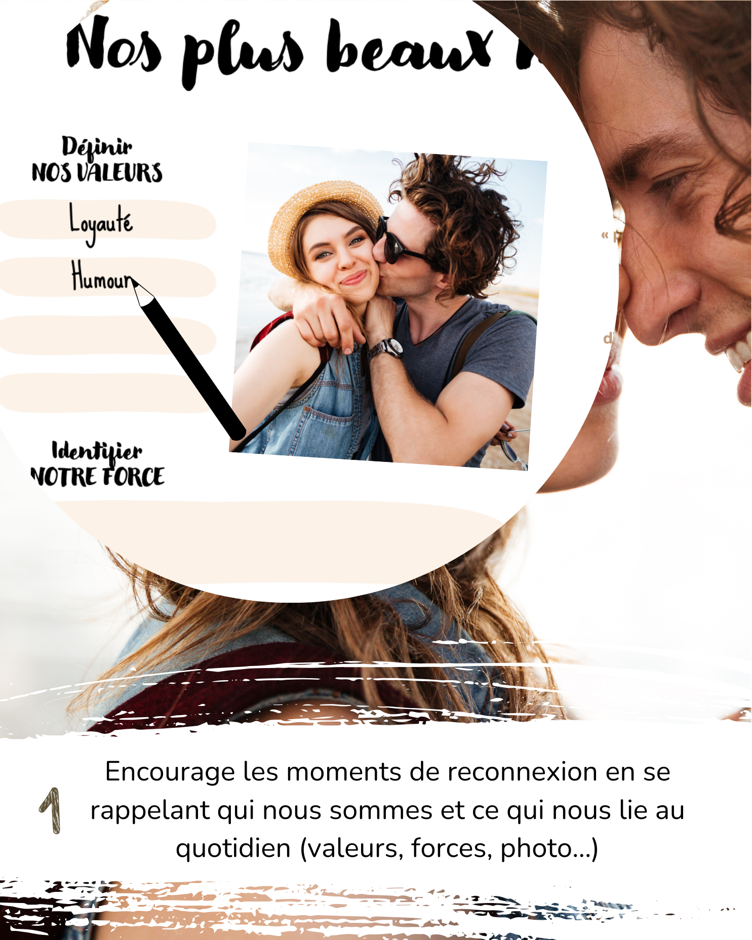Affiche à remplir “Vos plus beaux moments en couple”, réversible et joyeusement illustrée par La Jovialerie